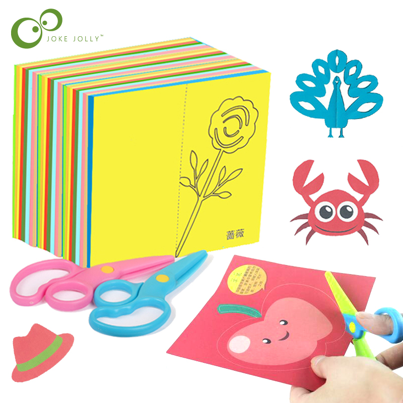 Art Craft Books - Papierschnitt-Set, Papierschneiden, Scheren, Fähigkeiten, Aktivität, Schneidebuch,