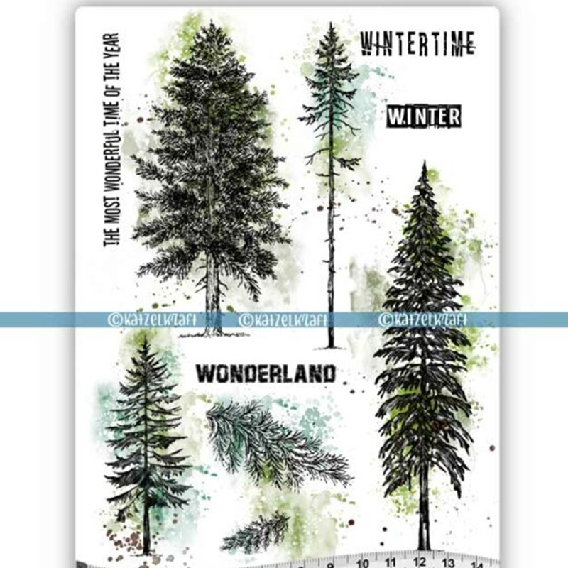 Art Craft Winter - 2022 neue Winter Wunderland Klare Dichtung