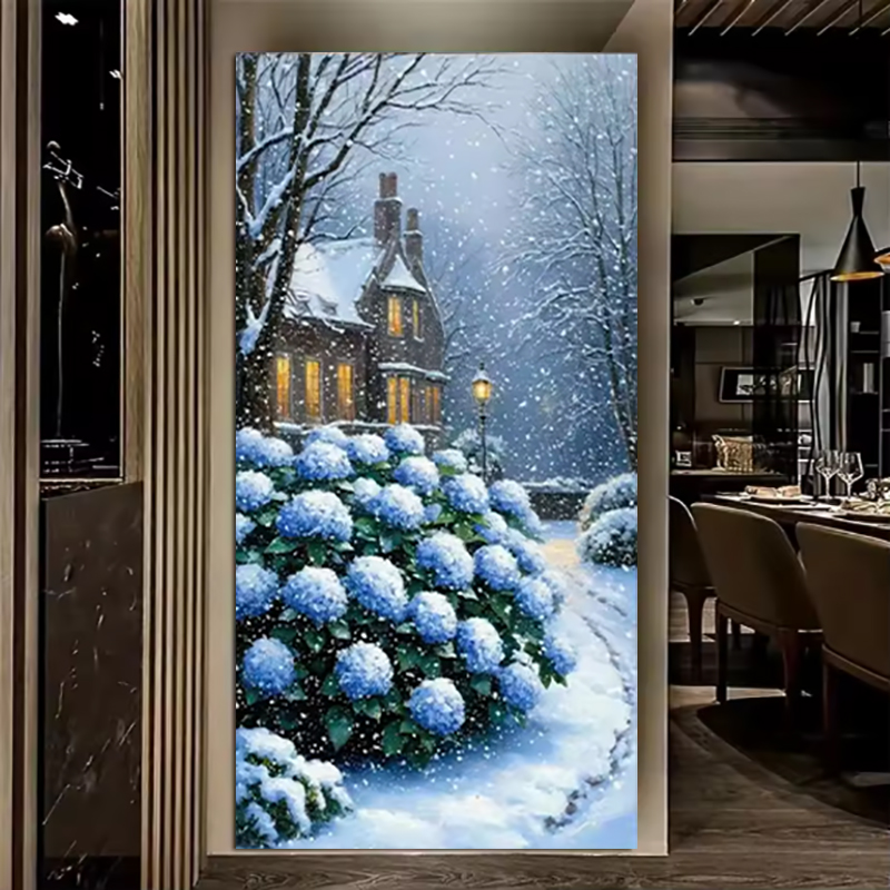 Art Craft Winter - Winterlandschaft Diamant-Kunst-Sets für Erwachsene – Schnee-Diamant-Malerei-Sets