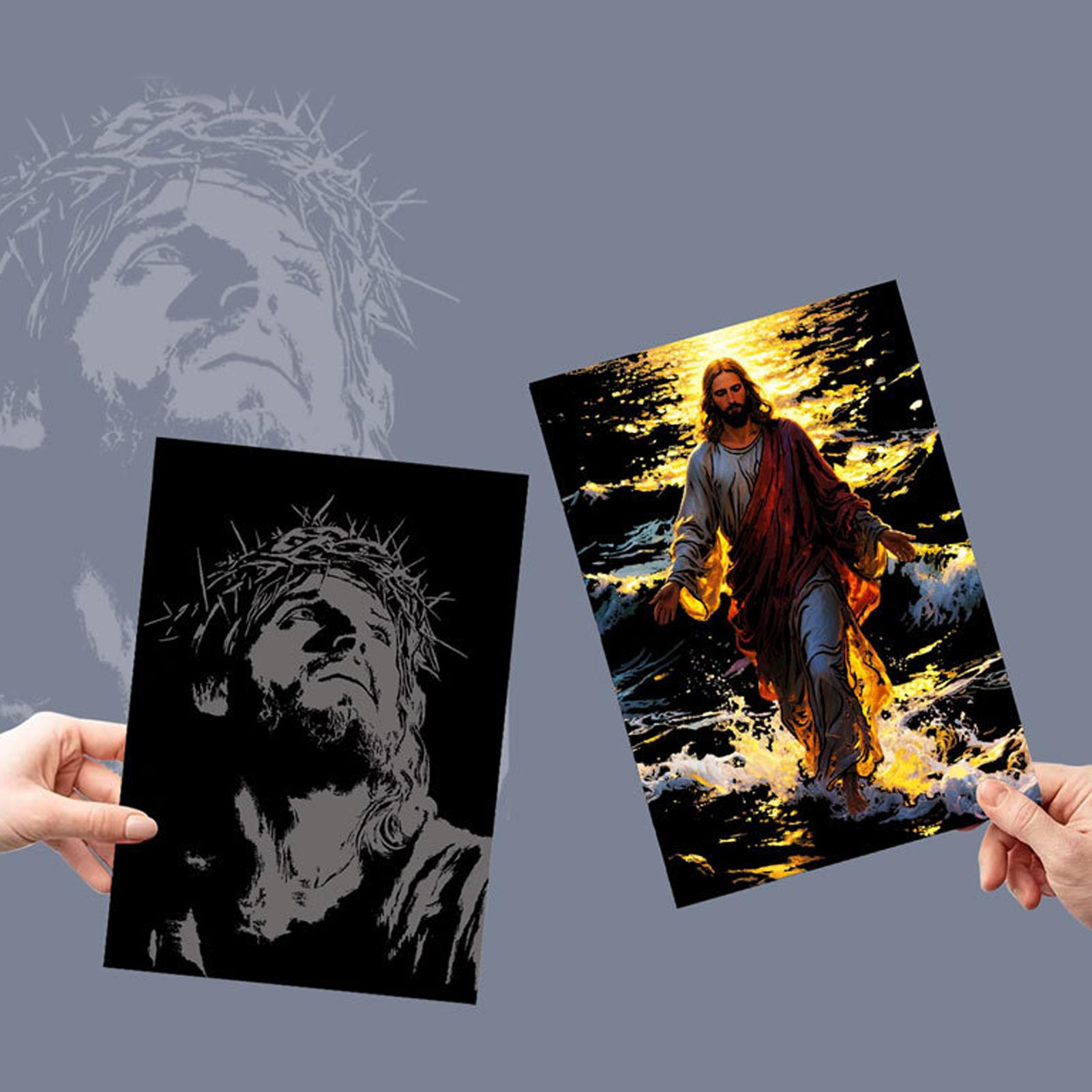 Kratzbuch Jesus Kratzmalerei 1 – Art Craft Books Bewertung und Preis