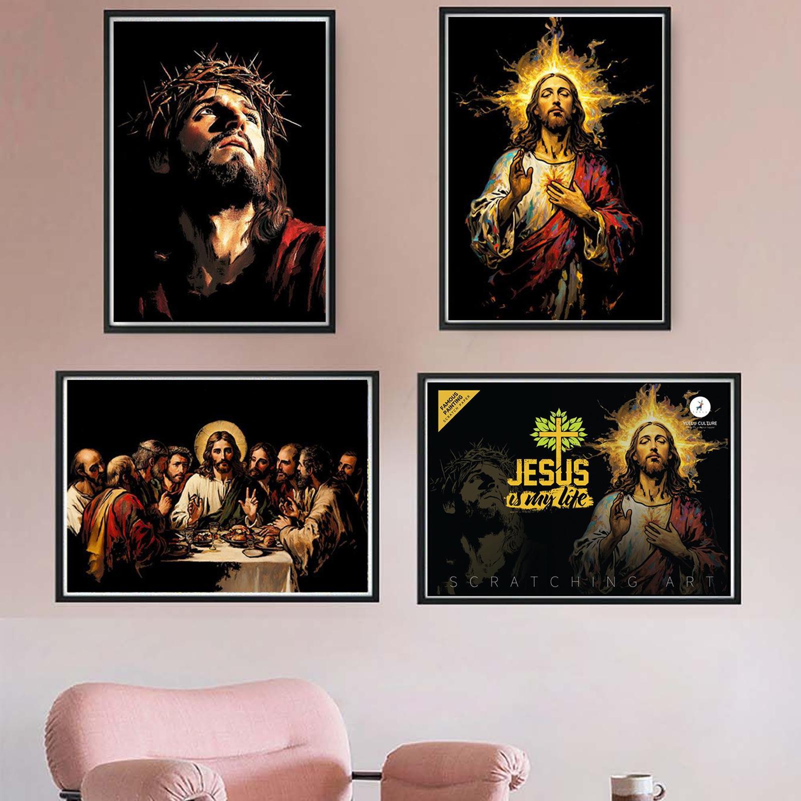 Kratzbuch Jesus Kratzmalerei 1 – Art Craft Books Bewertung und Preis