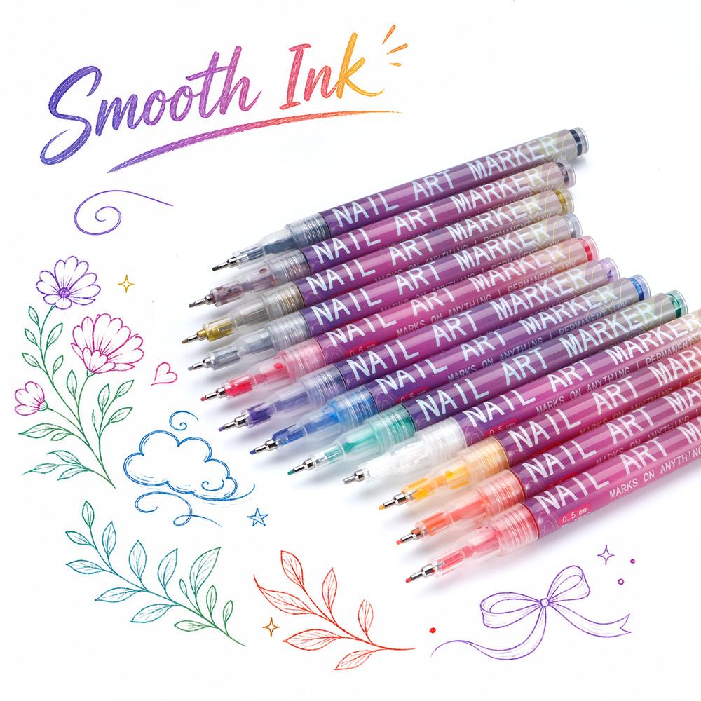 12-teiliges Feinlinien-Marker- – Illustration Marker Set Bewertung und Preis