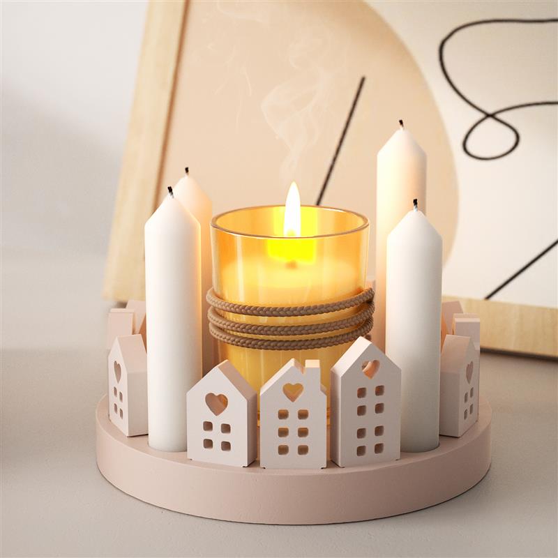 Hohl Haus Kaninchen Kerzenhalt – Art Craft House Making Bewertung und Preis