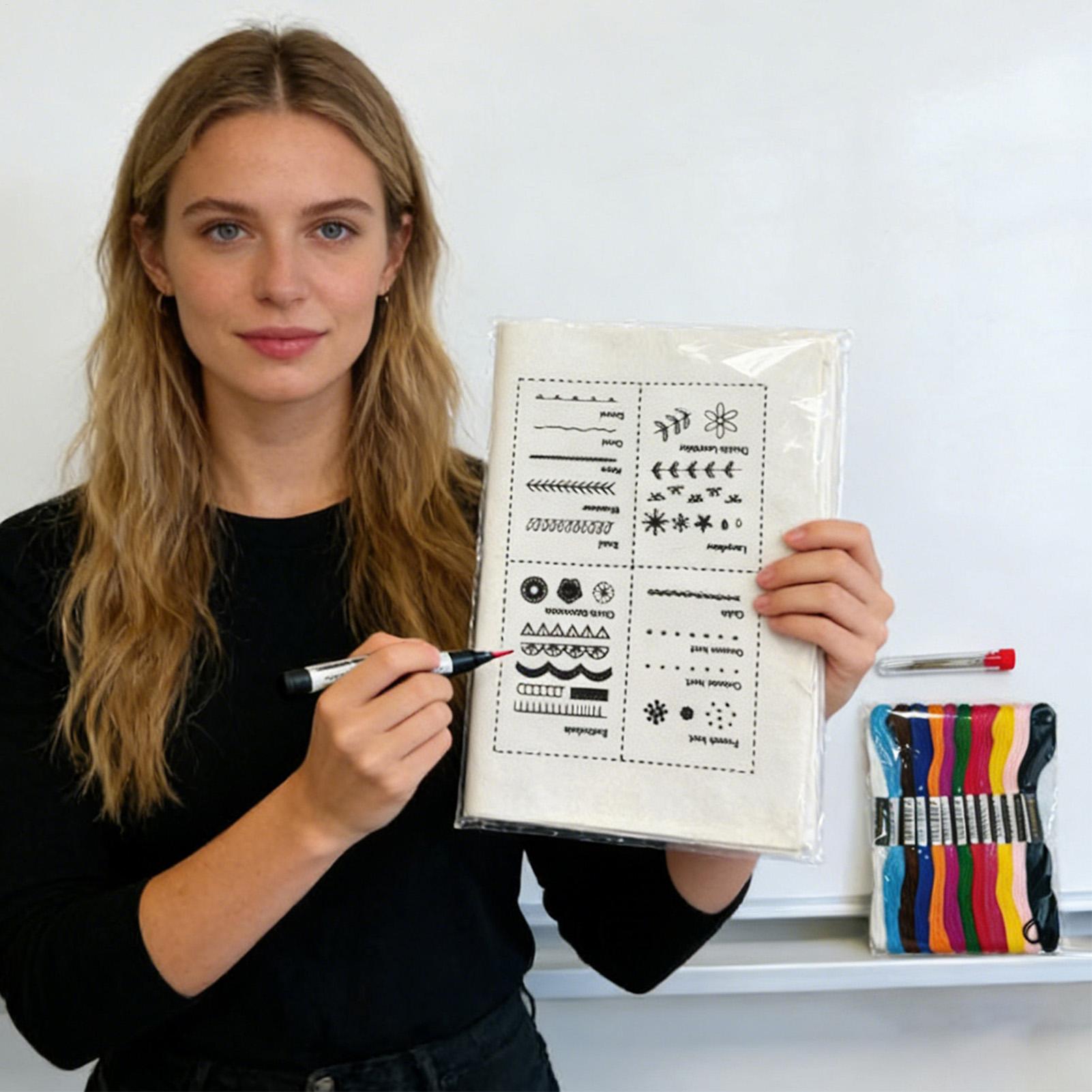 DIY-Sticknadel-Fadenbuch, hand – Art Craft Books Bewertung und Preis