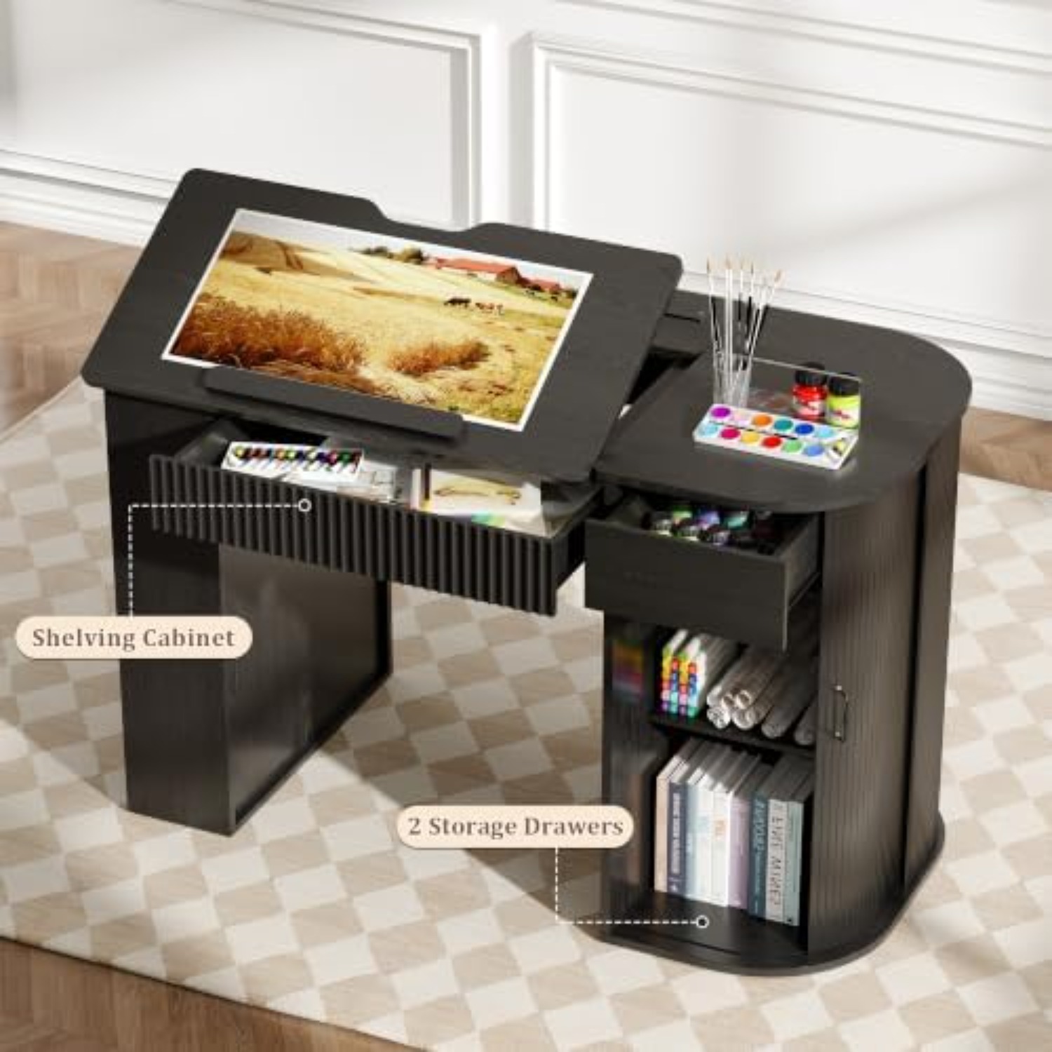 Zeichentisch mit Aufbewahrungs – Art Craft Usa Bewertung und Preis