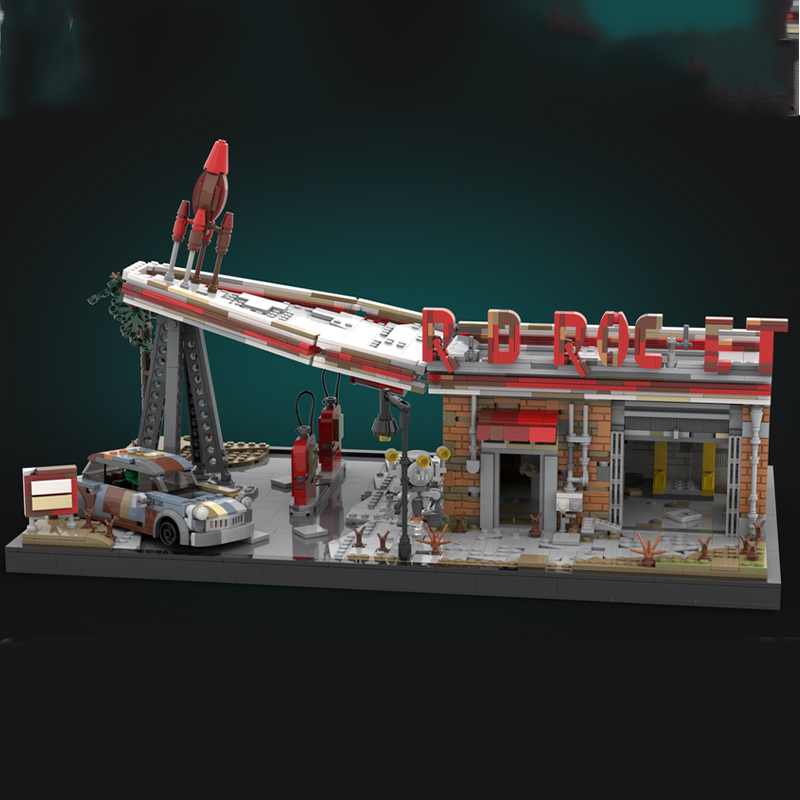 2168-teiliges MOC Red Rocket F – Art And Craft Rocket Bewertung und Preis