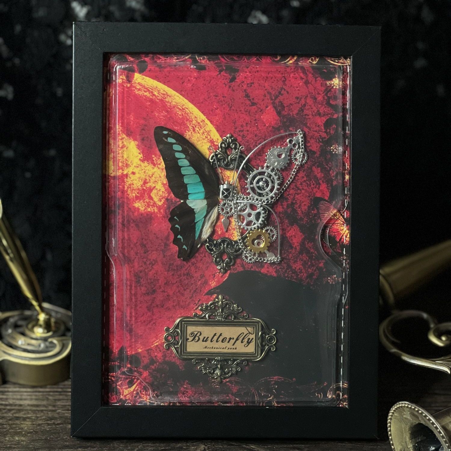 Steampunk Schmetterlingsrahmen – Art Craft Animals Bewertung und Preis