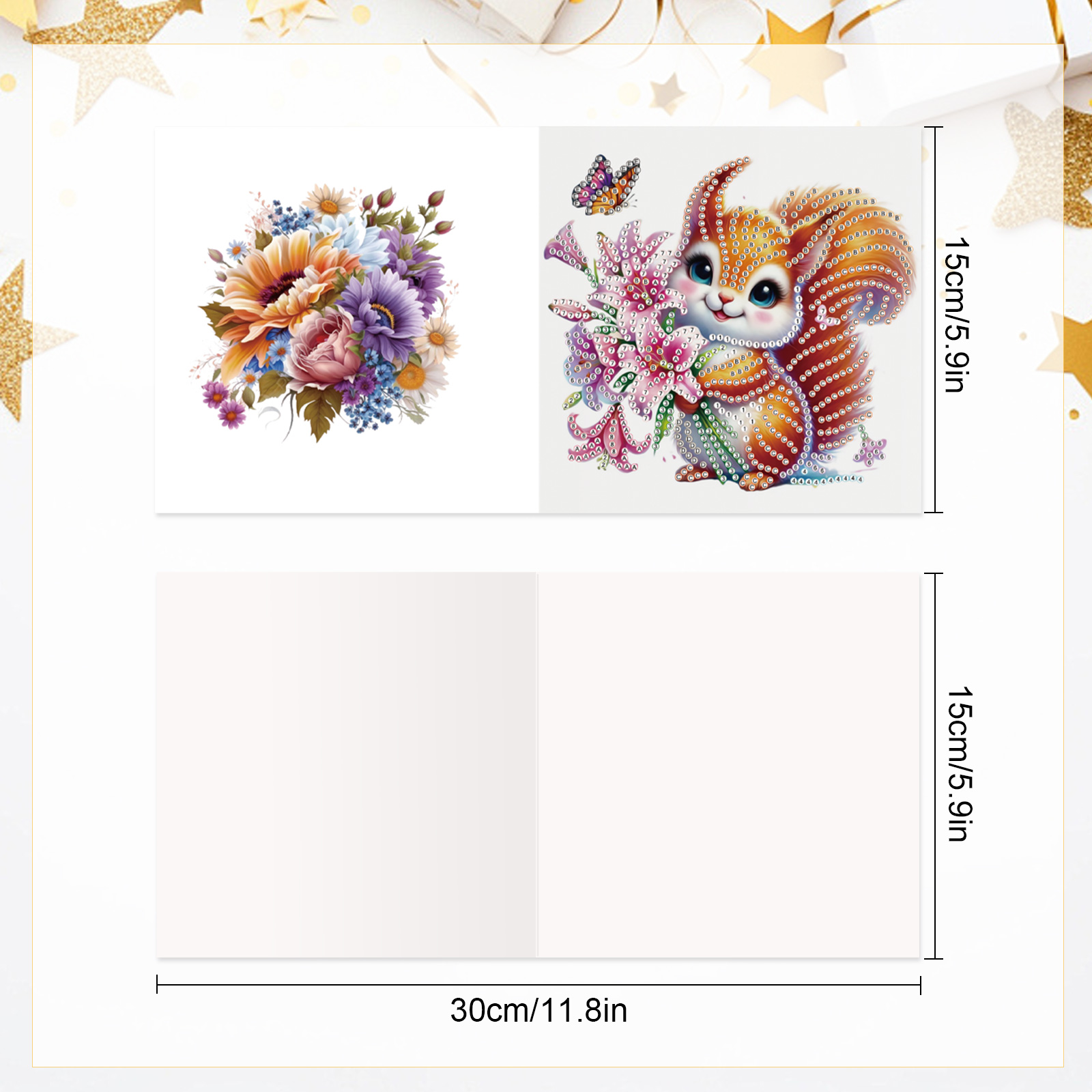 6-teiliges Grußkarten-Set für  – Art Craft Animals Bewertung und Preis
