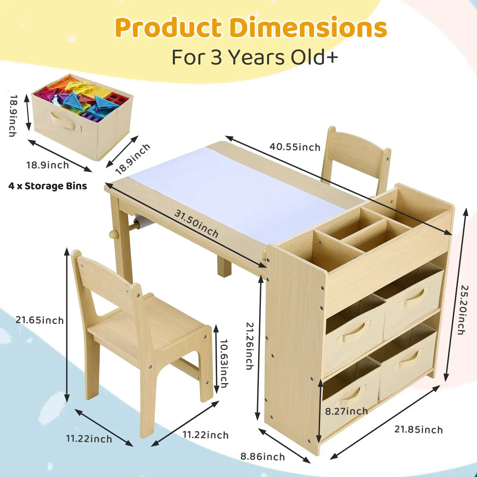 Kunsttisch und 2-Stühle-Set fü – Art And Craft Quotes For Kids Bewertung und Preis