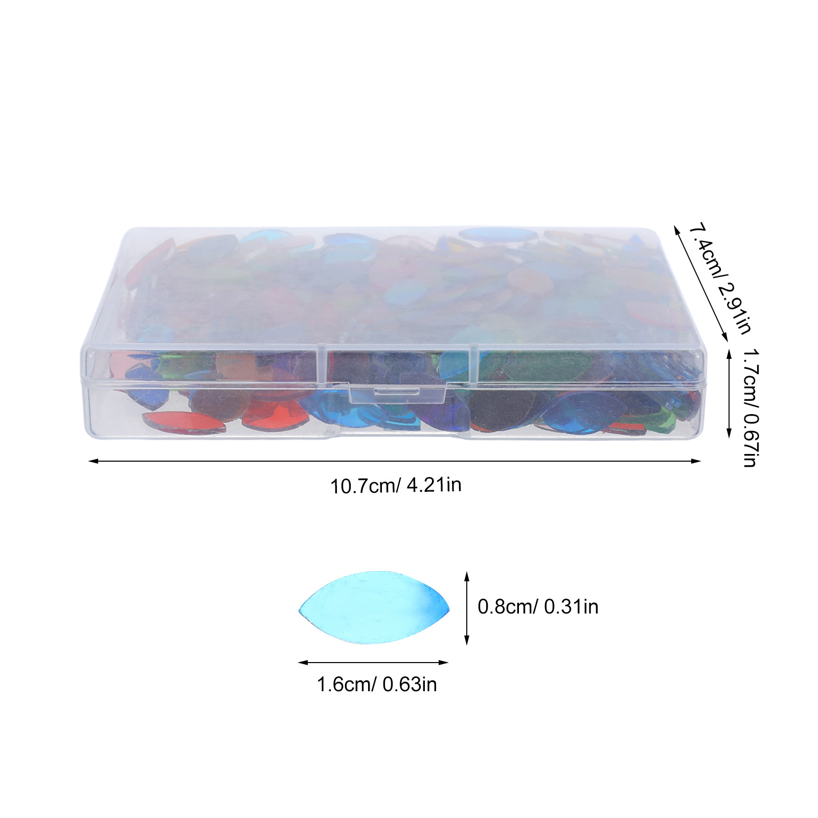 443 Stück Blattförmige Glasmos – Art Craft Kitchen Bewertung und Preis