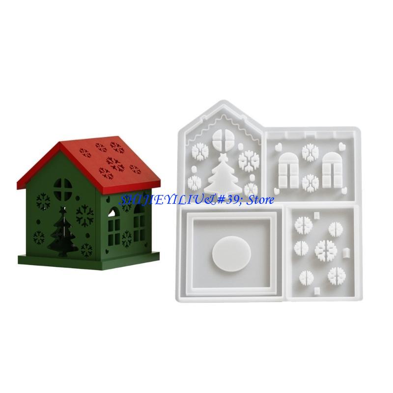 E21f Silikonhausform Formen Ha – Art Craft House Making Bewertung und Preis