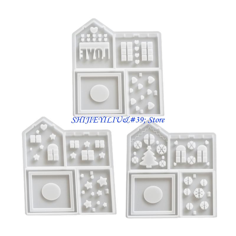 E21f Silikonhausform Formen Ha – Art Craft House Making Bewertung und Preis