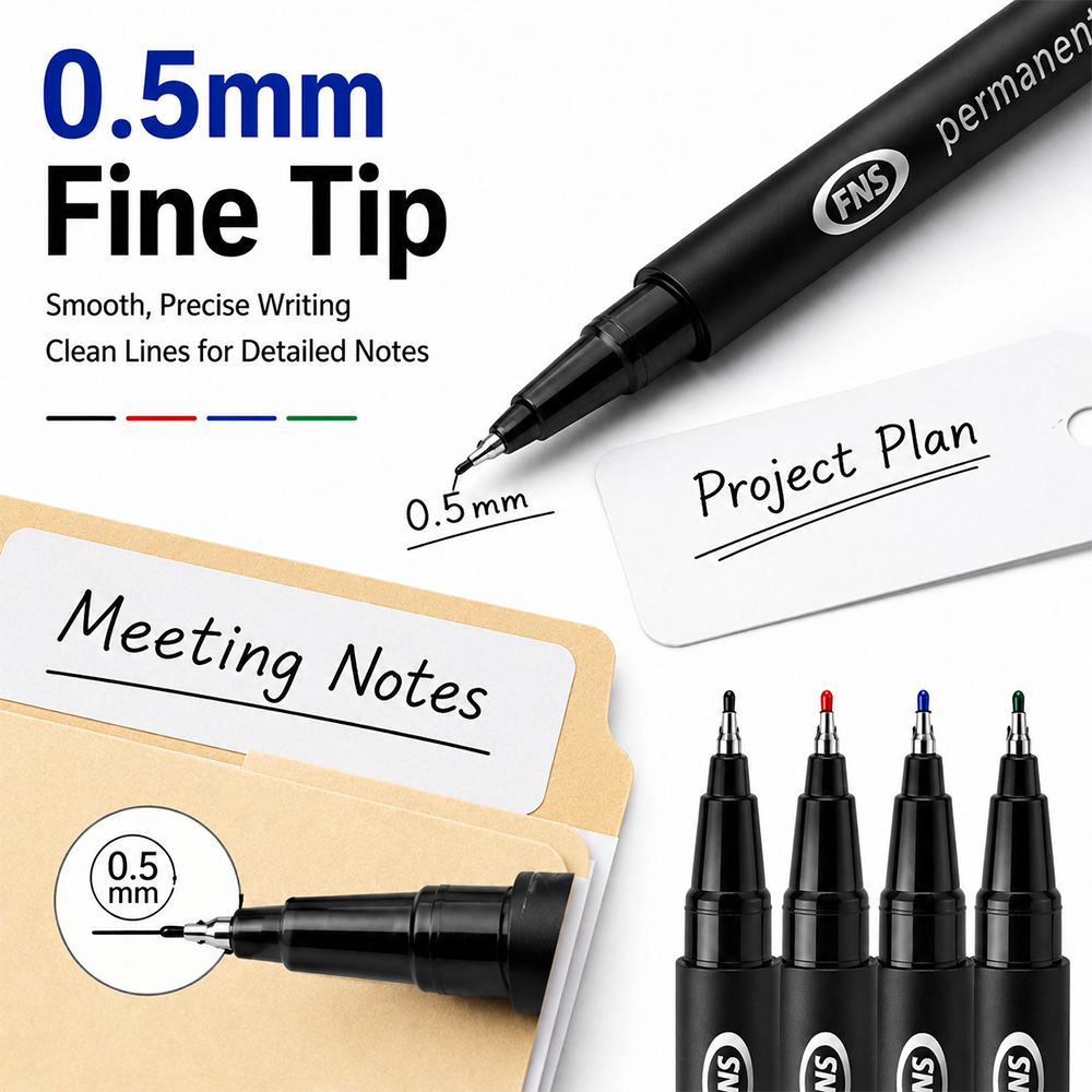 4/12 Stück Permanentmarker mit – Illustration Marker Set Bewertung und Preis