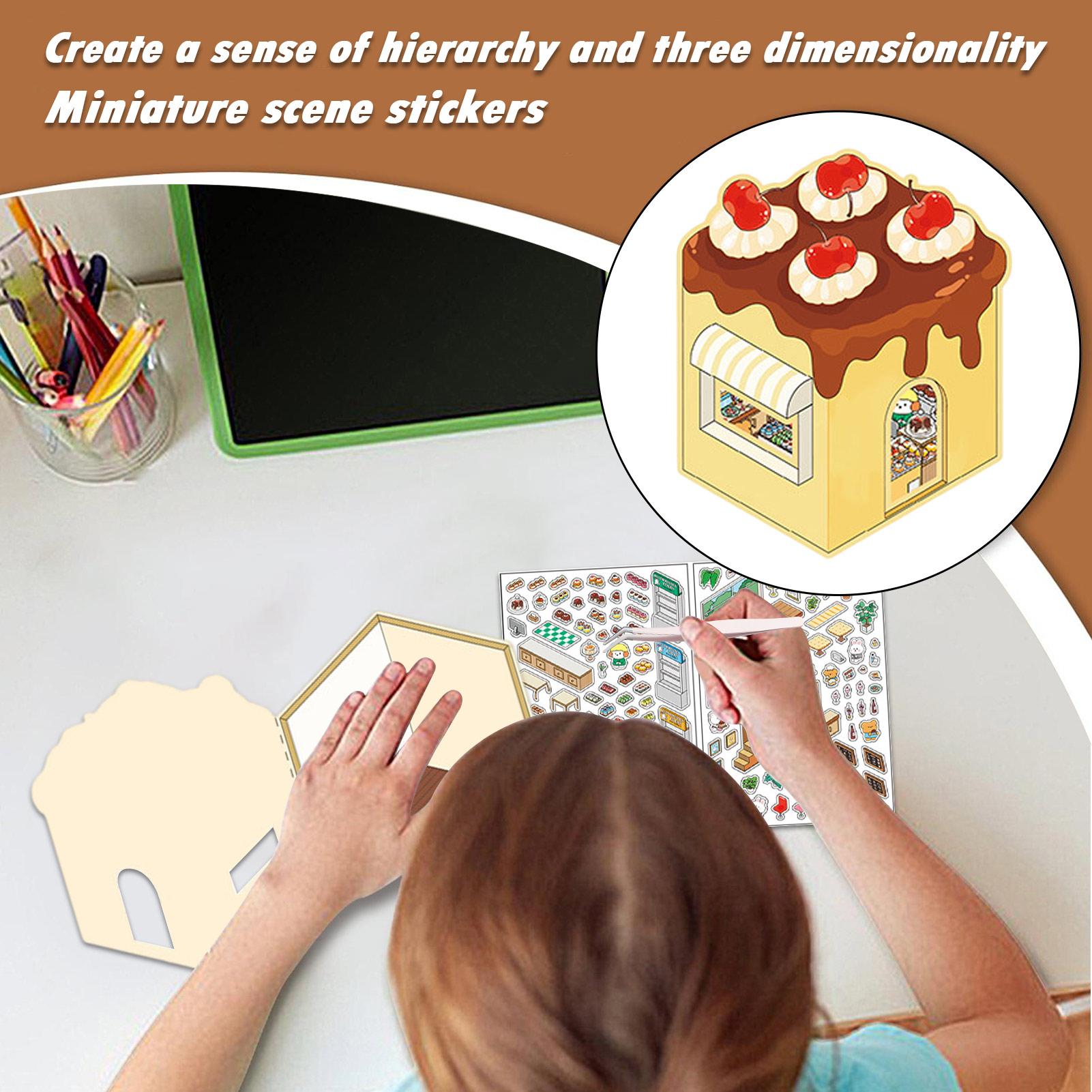 Aufkleber für Zimmer, Miniatur – Art Craft House Making Bewertung und Preis