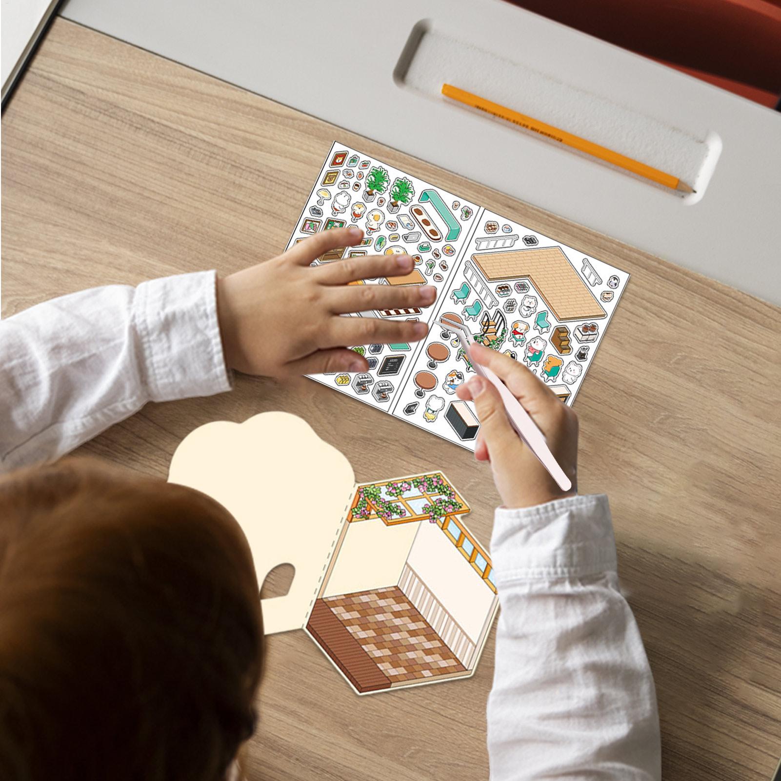Aufkleber für Zimmer, Miniatur – Art Craft House Making Bewertung und Preis