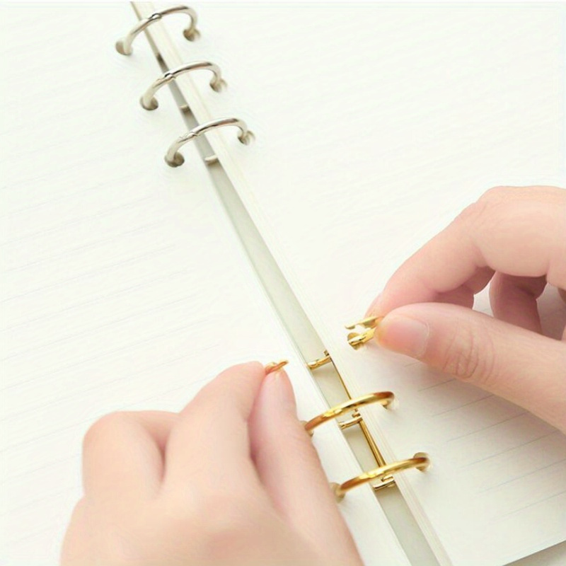 10 Stück Metallringe für lose  – Art Craft Books Bewertung und Preis