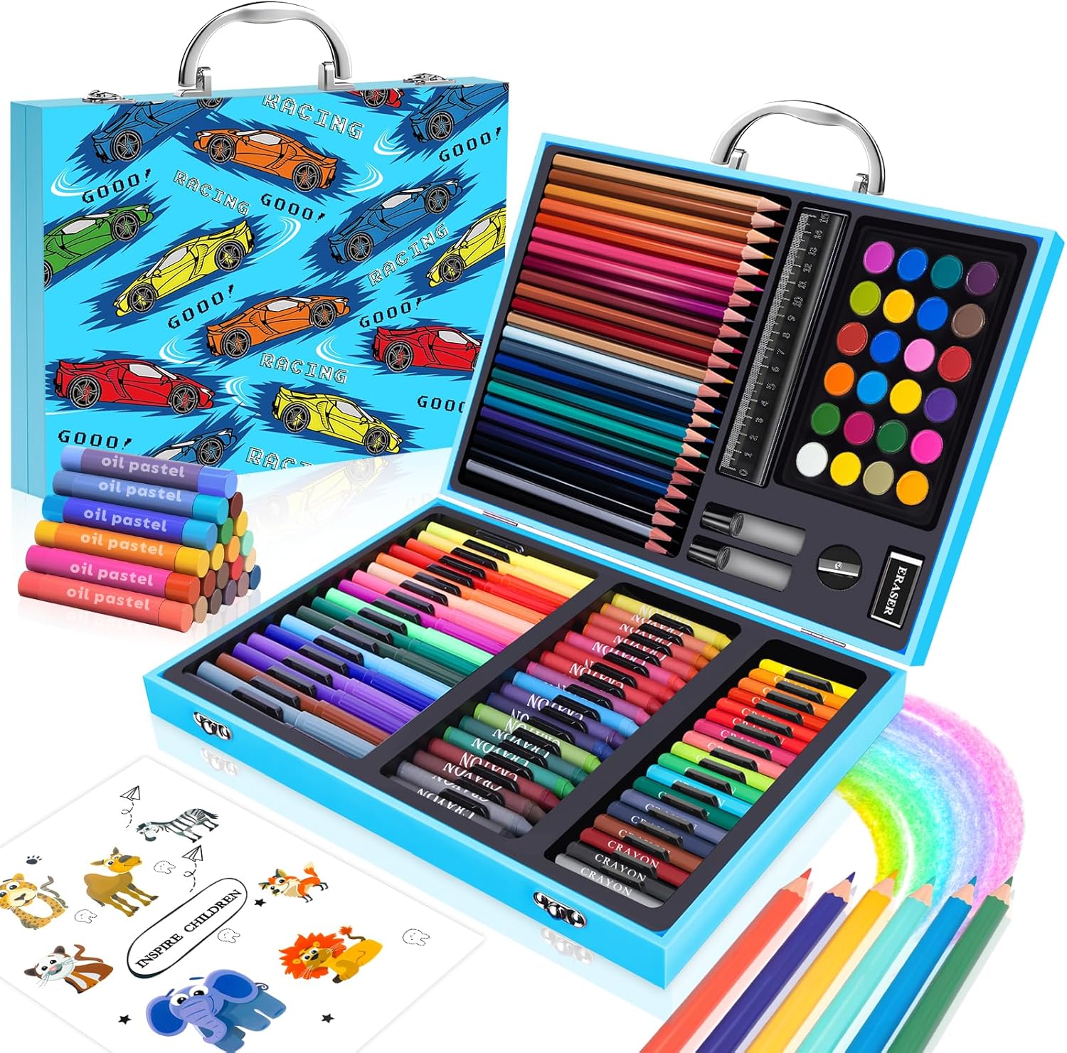 110-teiliges Kunst- und Bastel – Illustration Marker Set Bewertung und Preis