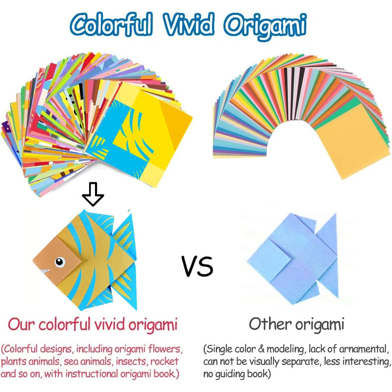 Origami-Set mit 30/96 Blatt Pa – Art Craft Books Bewertung und Preis