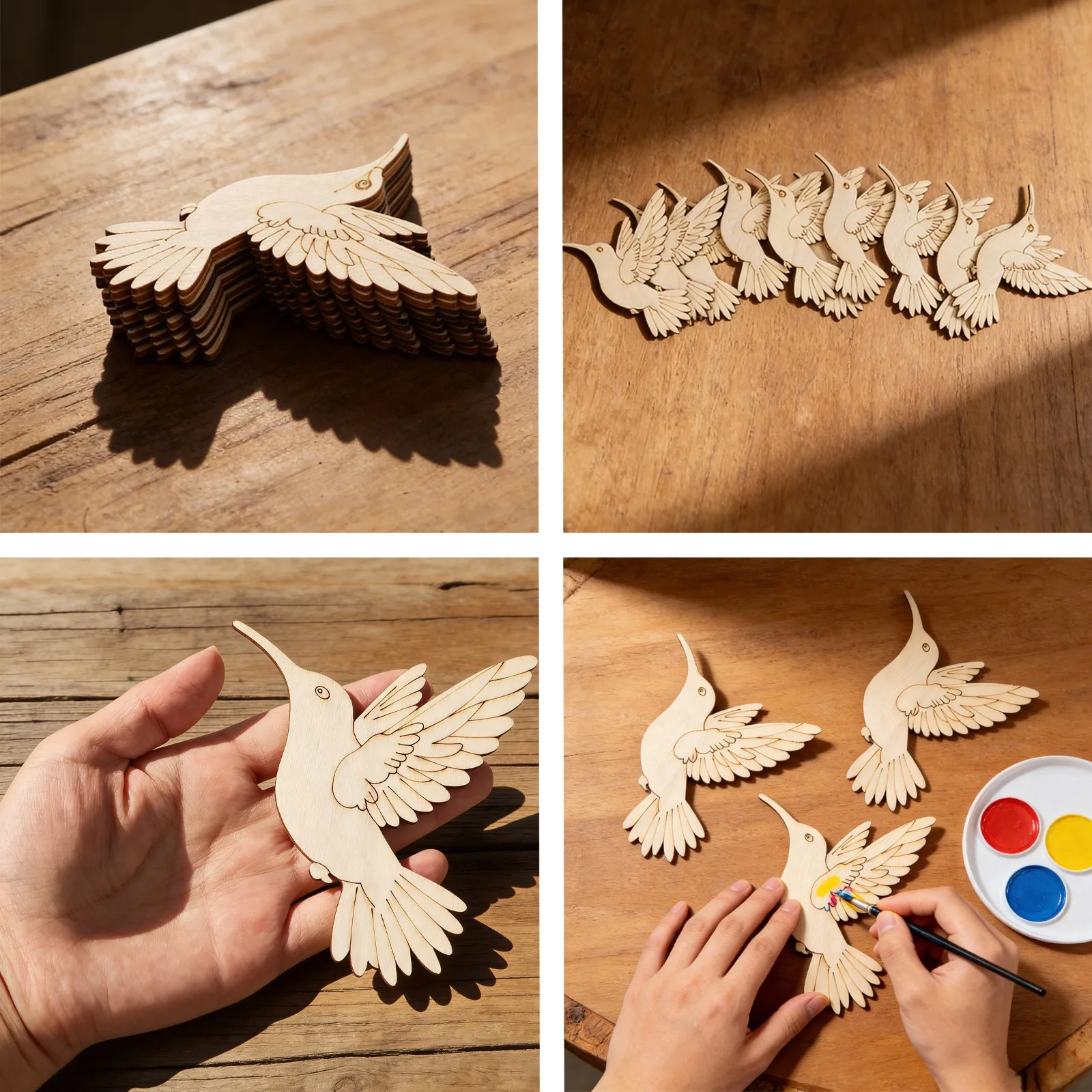 10 Stück Unfertige Holz-Tierfi – Art Craft Usa Bewertung und Preis