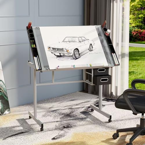 Verstellbarer Zeichentisch mit – Art Craft Usa Bewertung und Preis