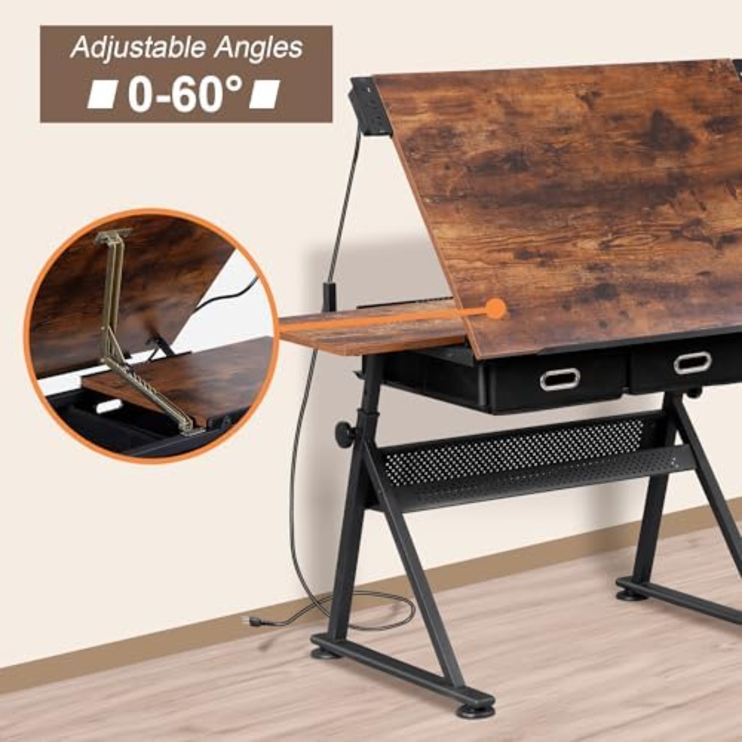 Verstellbarer Zeichentisch mit – Art Craft Usa Bewertung und Preis