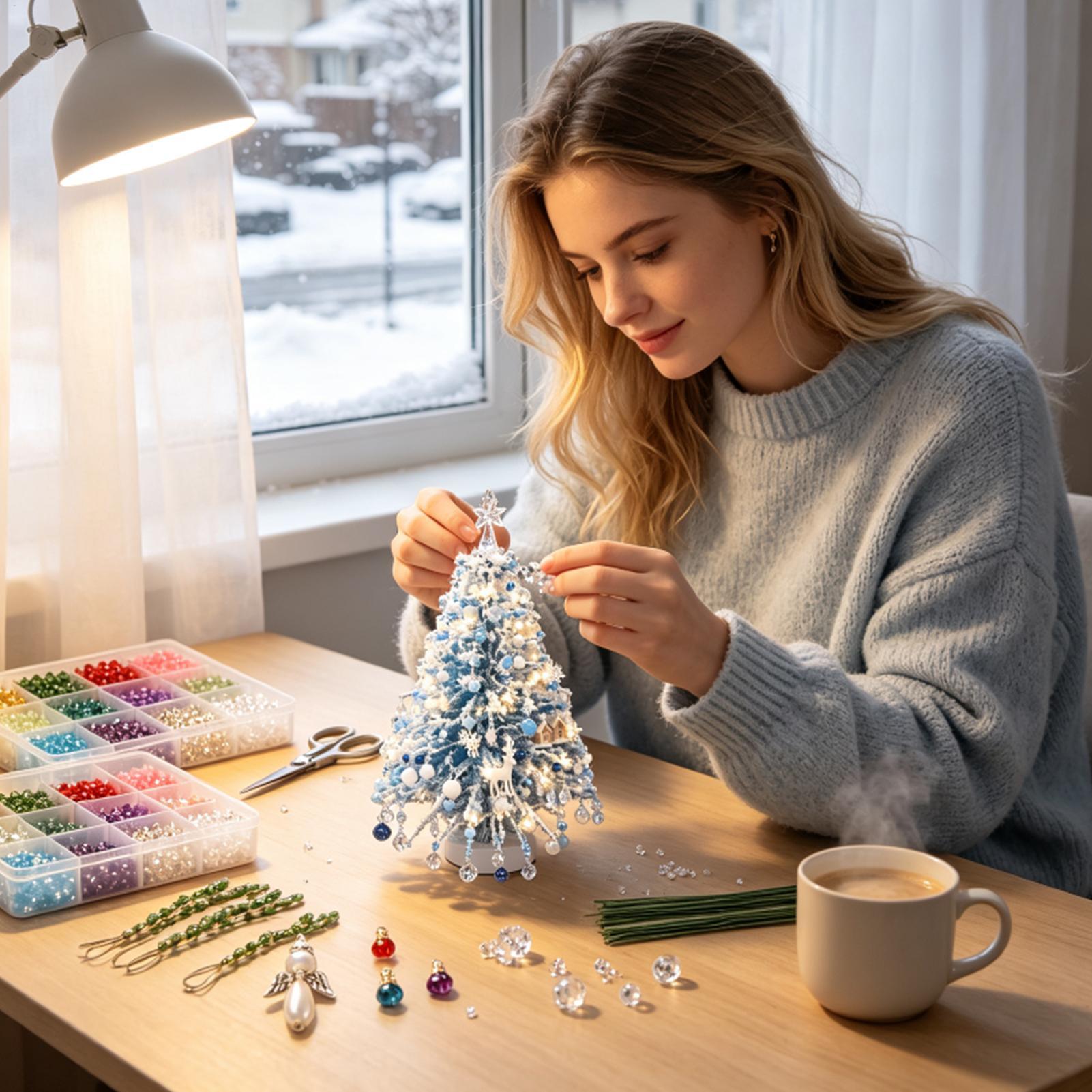 Perlen-Weihnachtsbaum-Set Wint – Art Craft Winter Bewertung und Preis