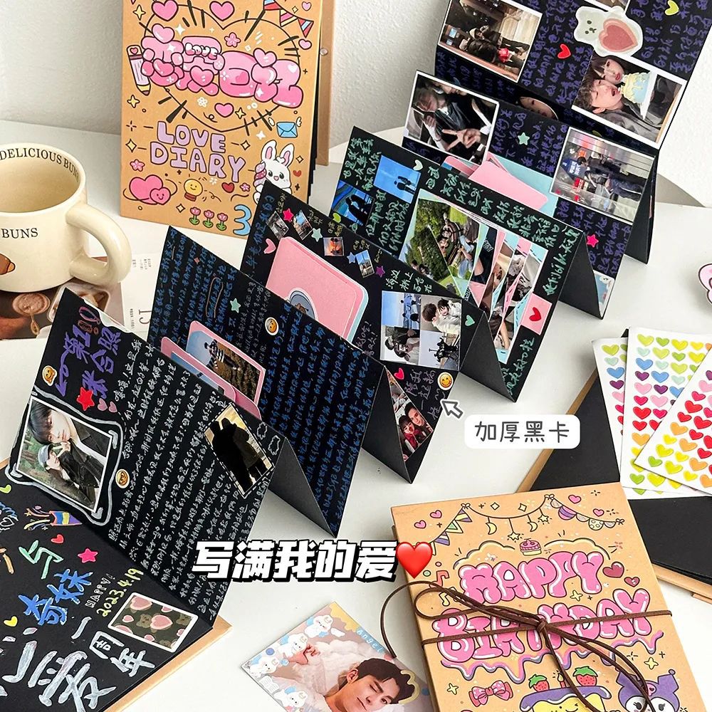 16 Blatt faltbares DIY-Fotoalb – Art Craft Books Bewertung und Preis