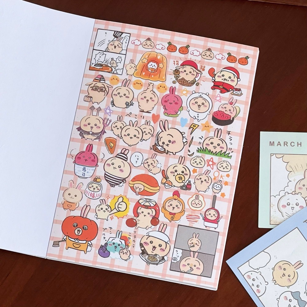 Chiikawa Niedliches Stickerbuc – Art Craft Books Bewertung und Preis