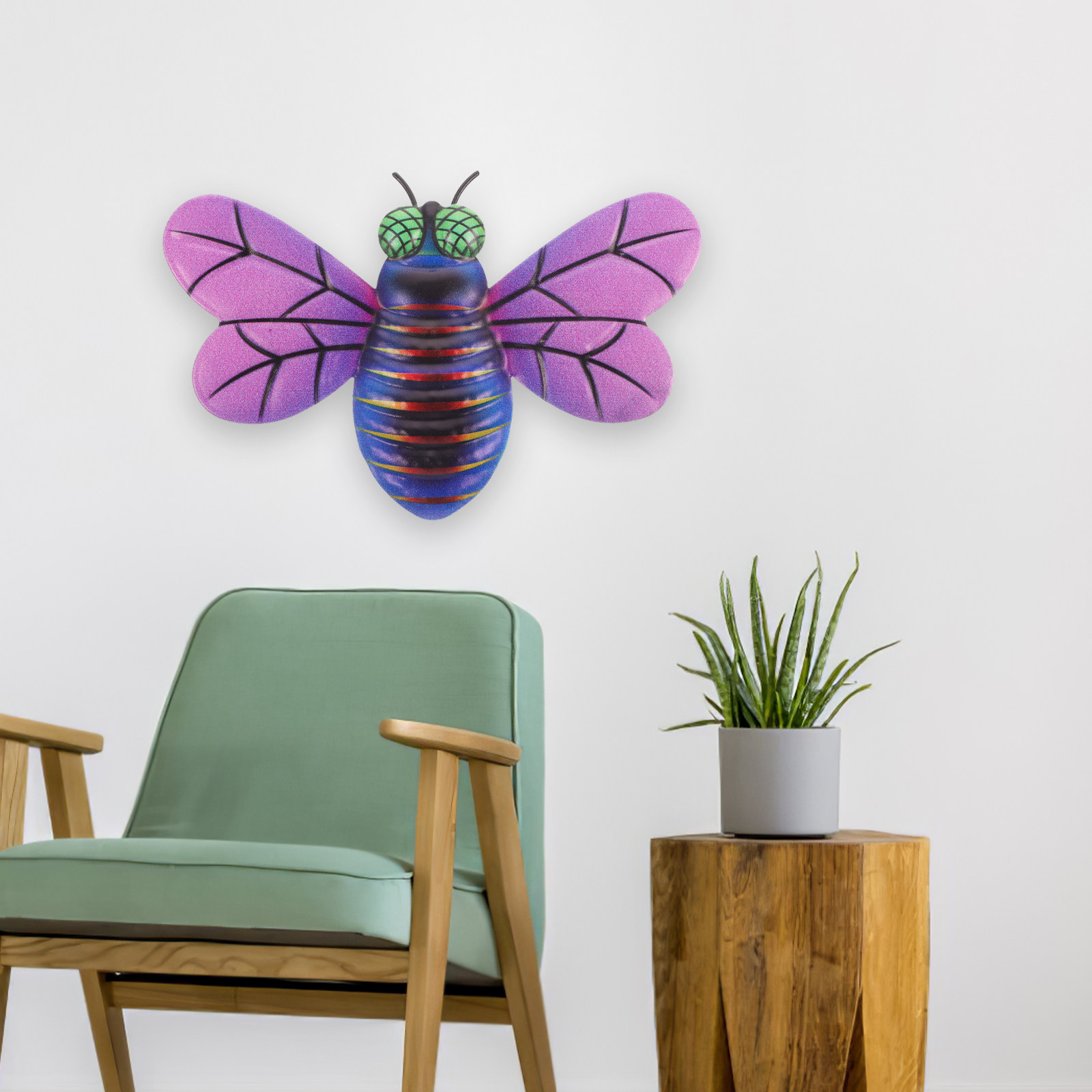 Eiserne Bienen-Wanddekoration, – Art Craft Kitchen Bewertung und Preis