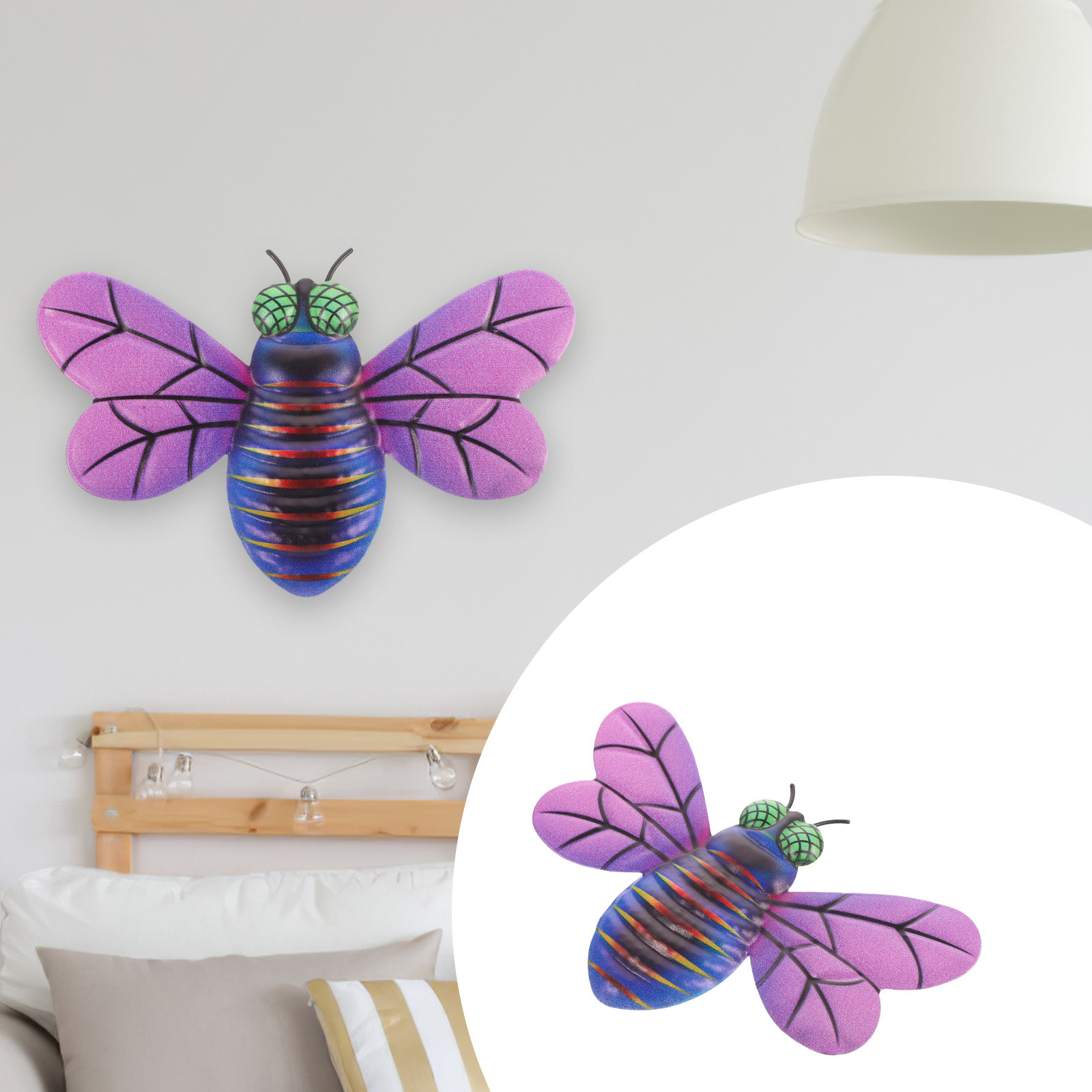 Eiserne Bienen-Wanddekoration, – Art Craft Kitchen Bewertung und Preis