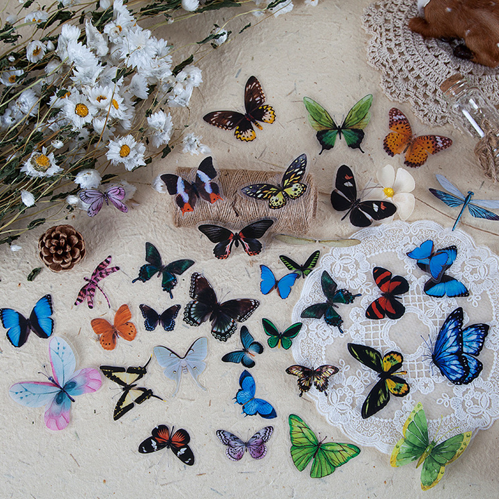 40 Teile/beutel Schmetterling  – Art Craft Books Bewertung und Preis