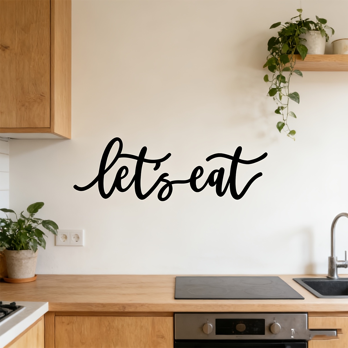 CIFBUY Metall-Wandkunst „Lets  – Art Craft Kitchen Bewertung und Preis