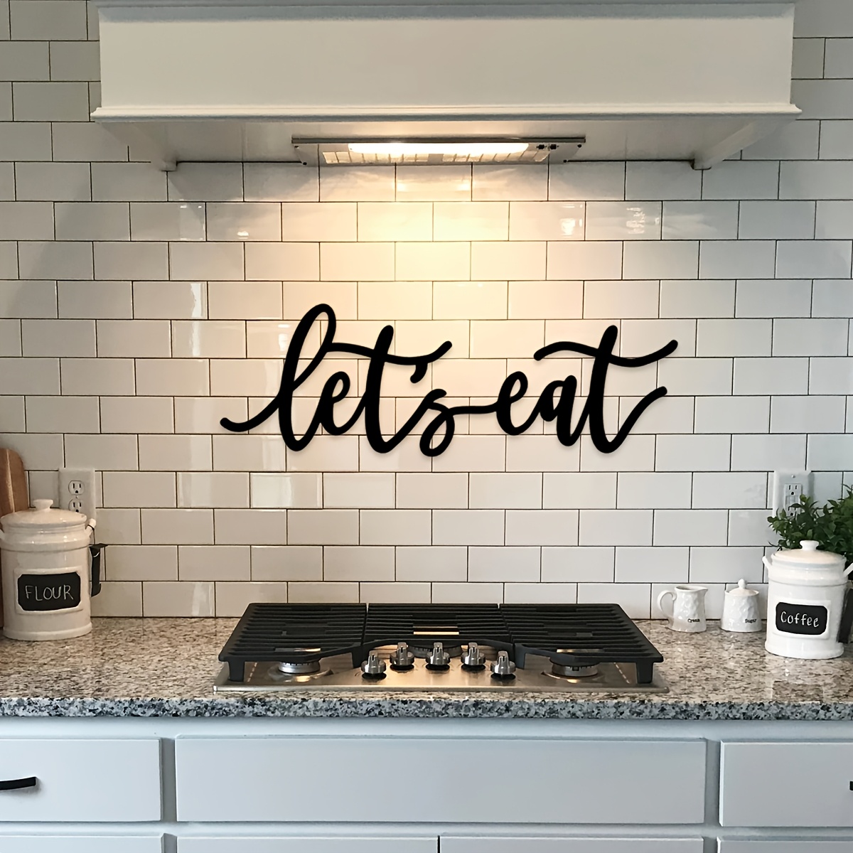 CIFBUY Metall-Wandkunst „Lets  – Art Craft Kitchen Bewertung und Preis