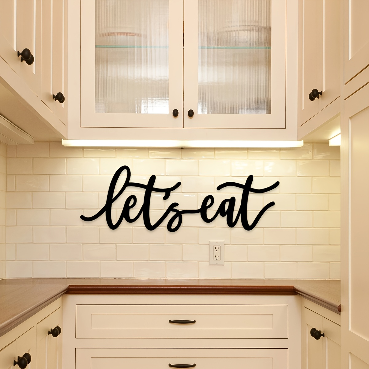 CIFBUY Metall-Wandkunst „Lets  – Art Craft Kitchen Bewertung und Preis